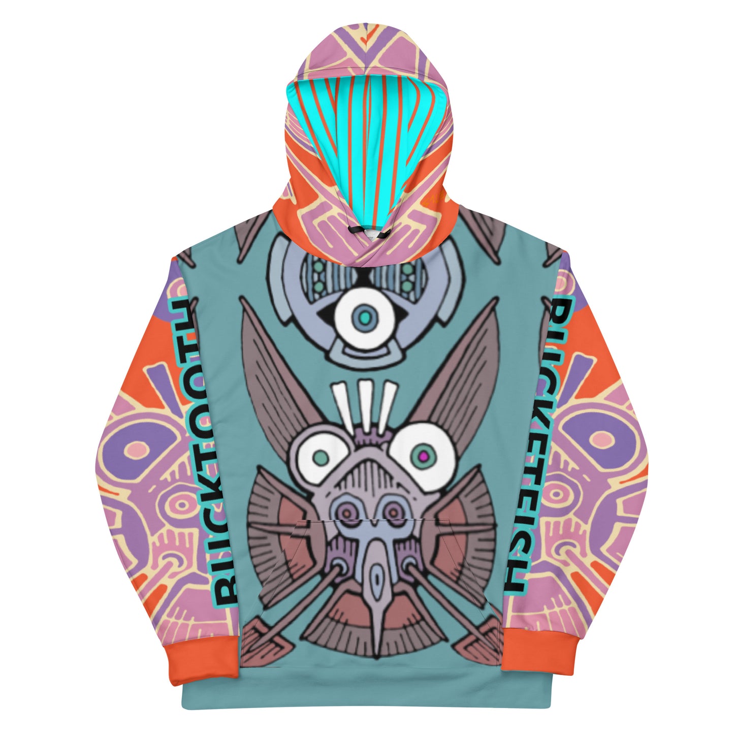 Bucktooth Bucketfish Unisex Hoodie