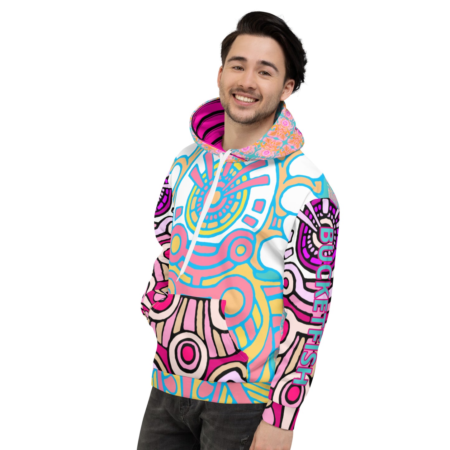 Psychedelic Bucket Unisex Hoodie