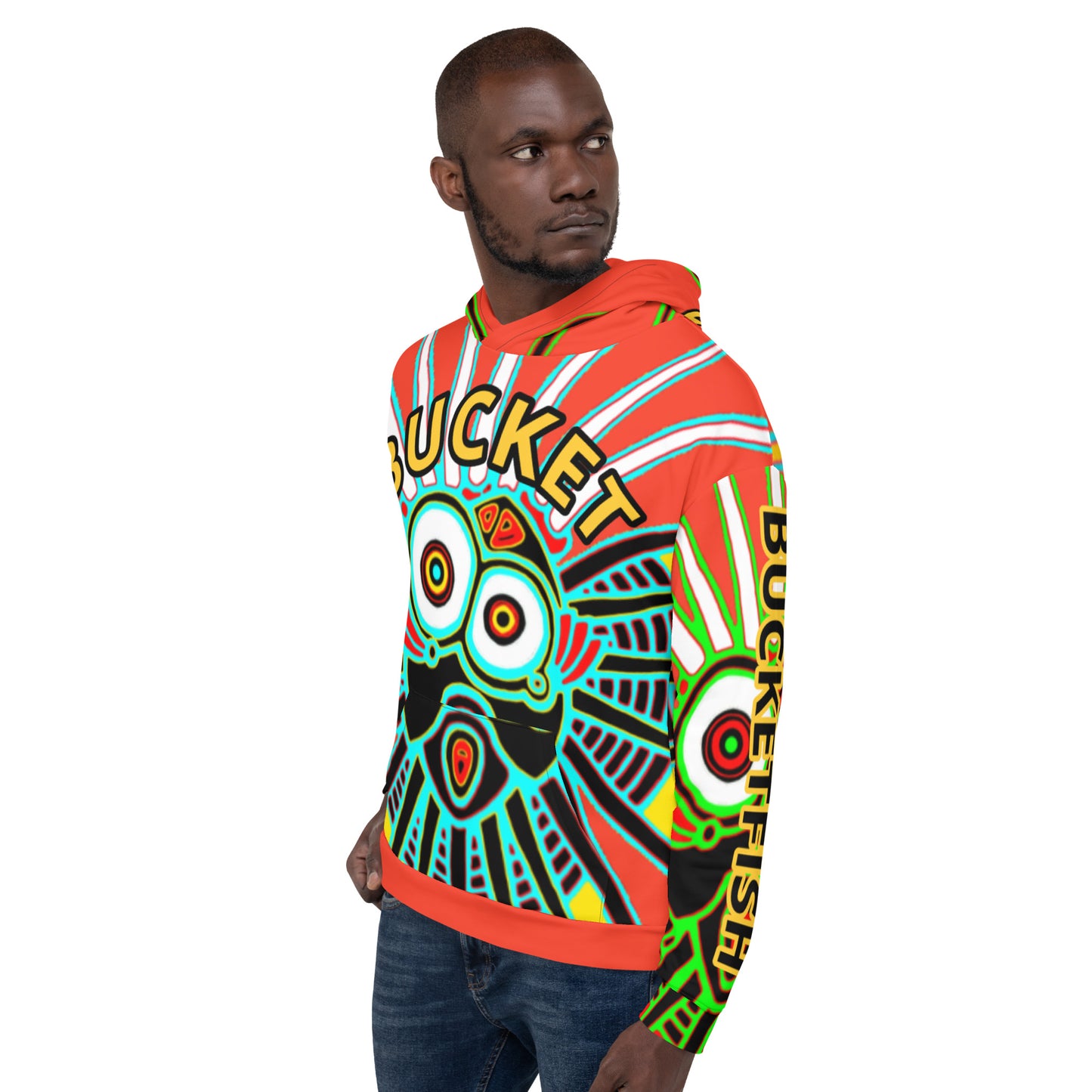 Sunglow Longtooth Bucketfish Unisex Hoodie