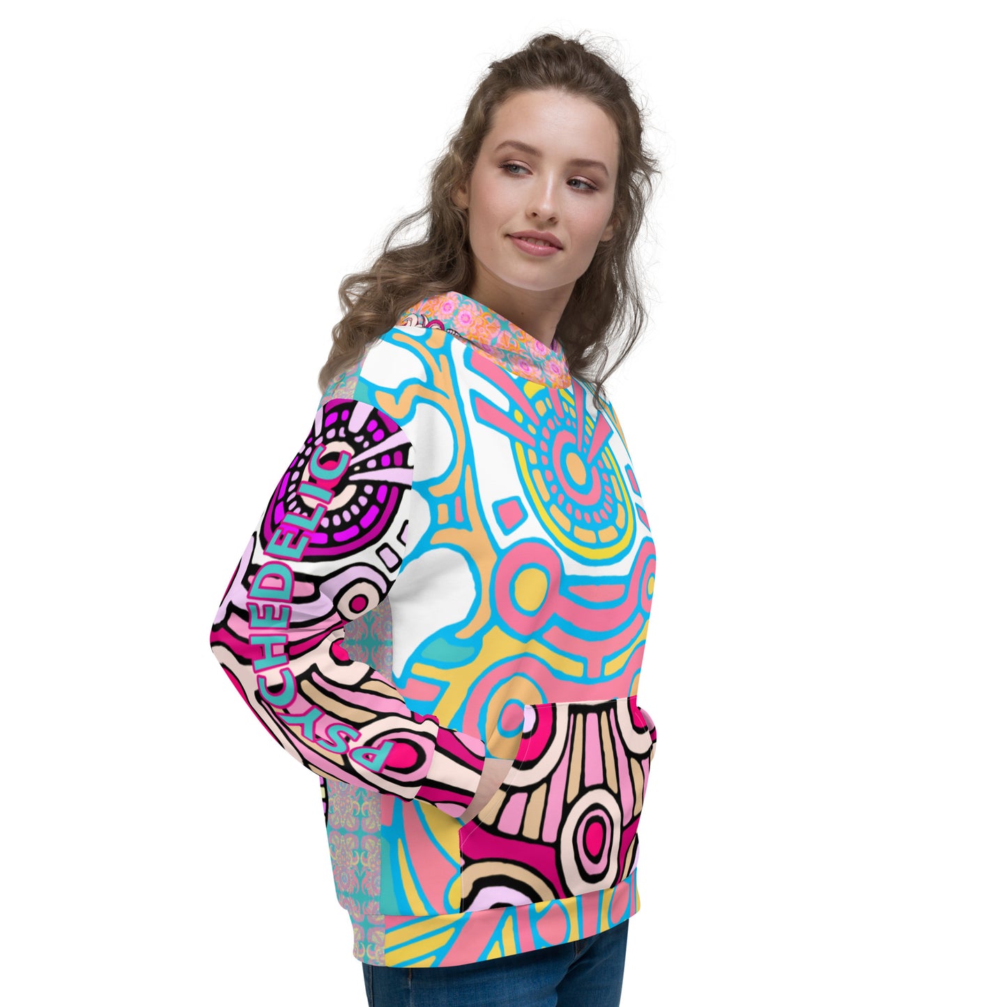 Psychedelic Bucket Unisex Hoodie