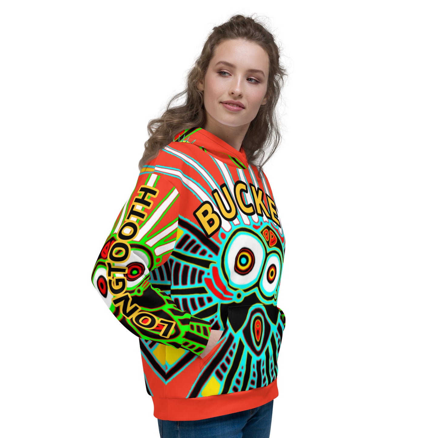 Sunglow Longtooth Bucketfish Unisex Hoodie