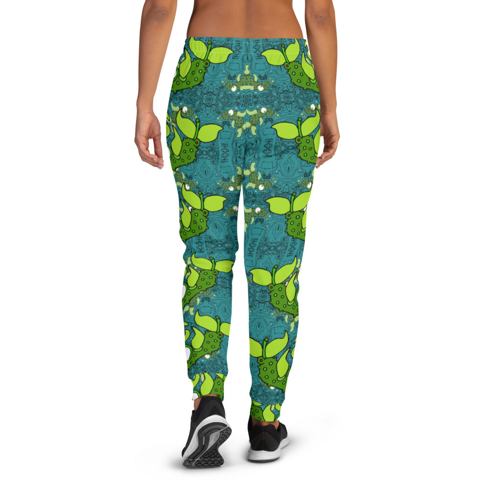 Green Bucket Picklefish Women's Joggers