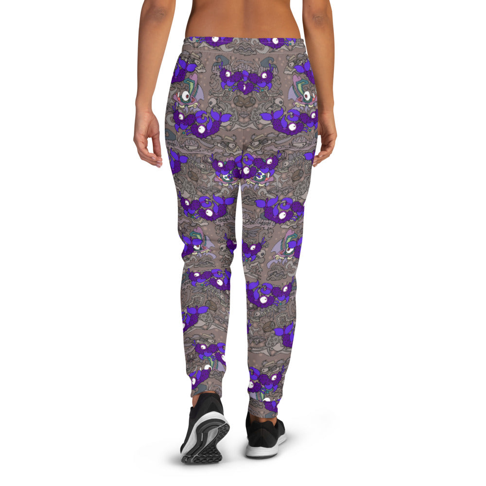 Purple Picklefish School Women's Joggers