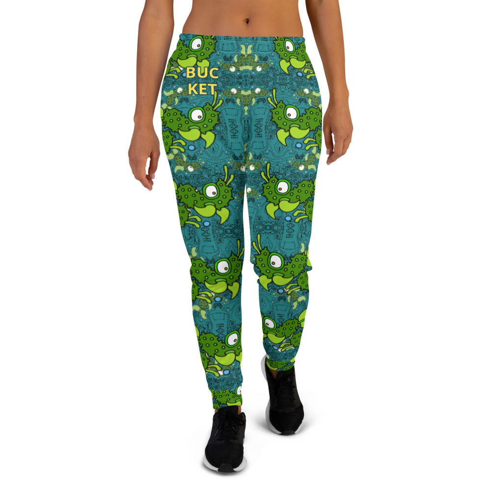 Green Bucket Picklefish Women's Joggers