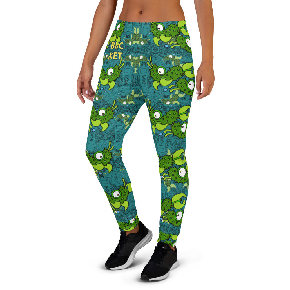 Green Bucket Picklefish Women's Joggers