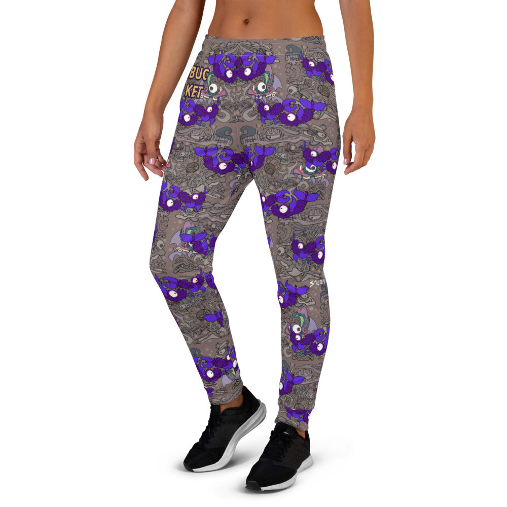 Purple Picklefish School Women's Joggers