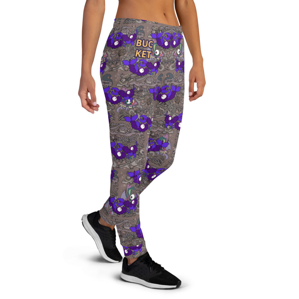 Purple Picklefish School Women's Joggers – BucketInk