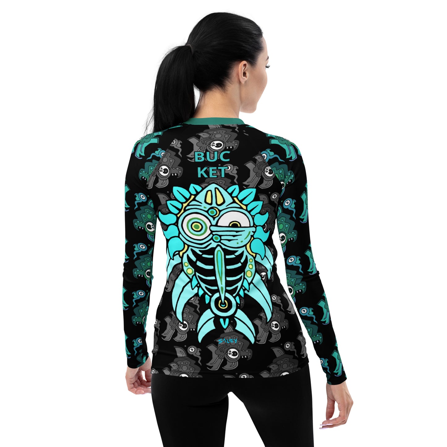 Bucket McRib Special Women's Rash Guard