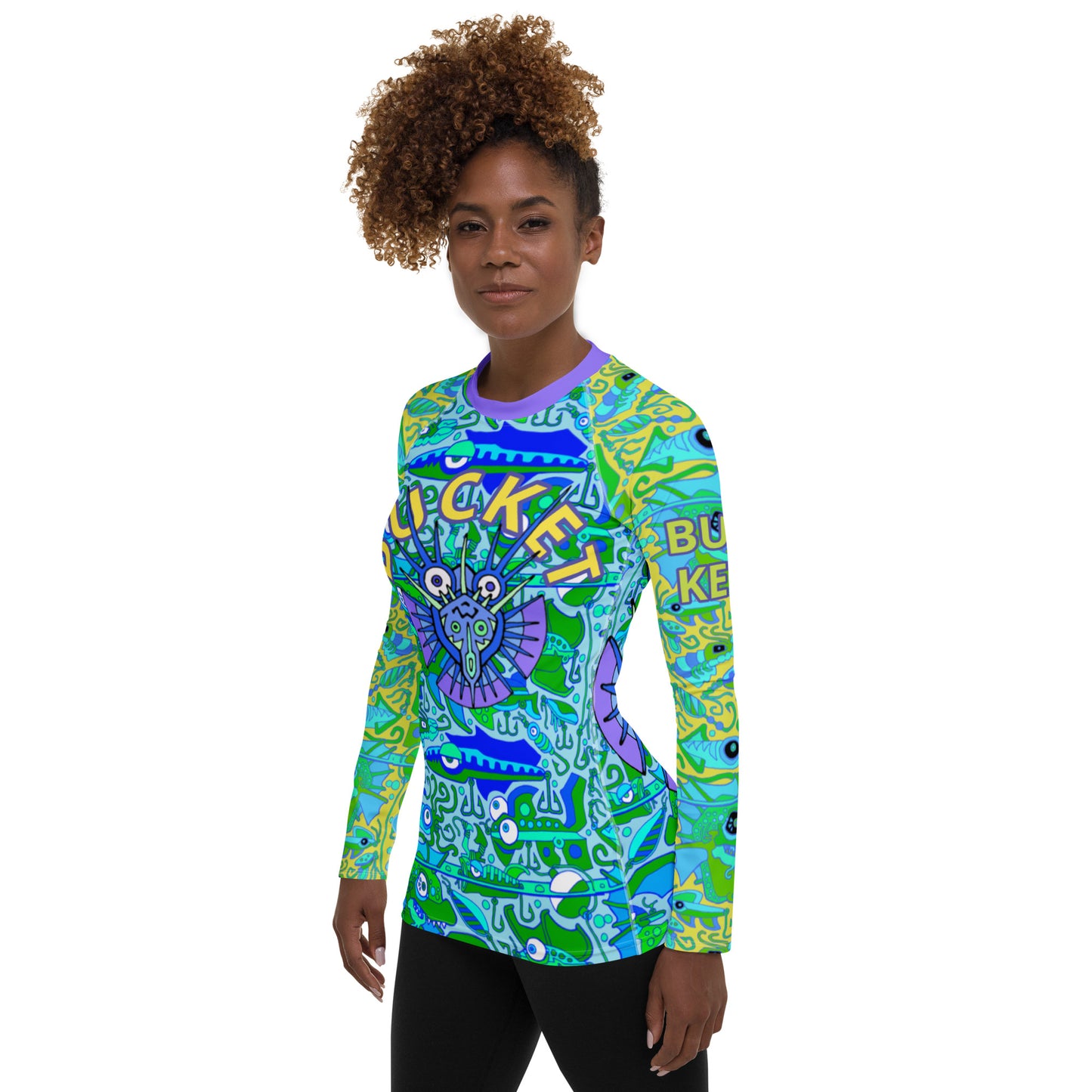 Drift Lure Angel Women's Rash Guard