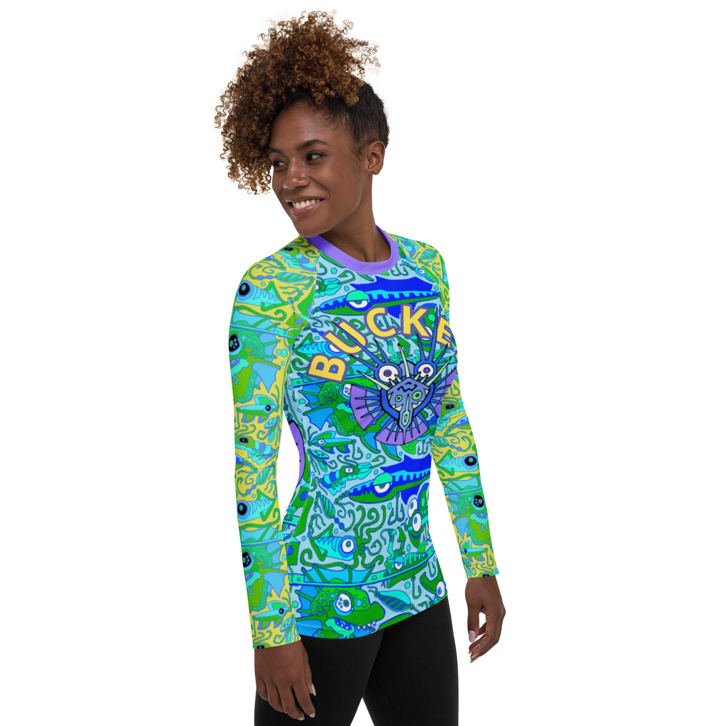 Drift Lure Angel Women's Rash Guard