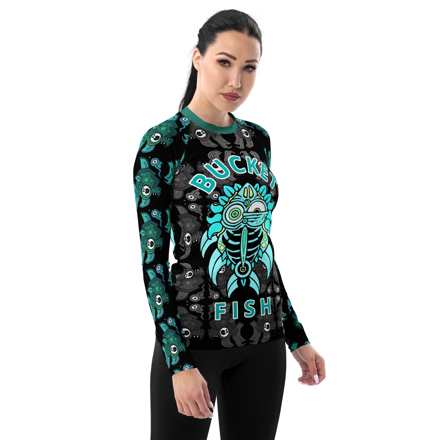 Bucket McRib Special Women's Rash Guard