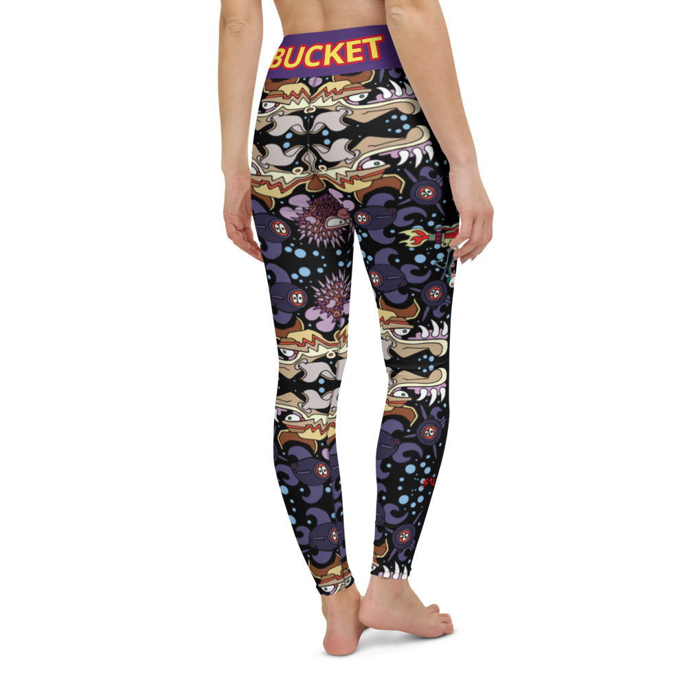 Rust Puffer Fever Leggings