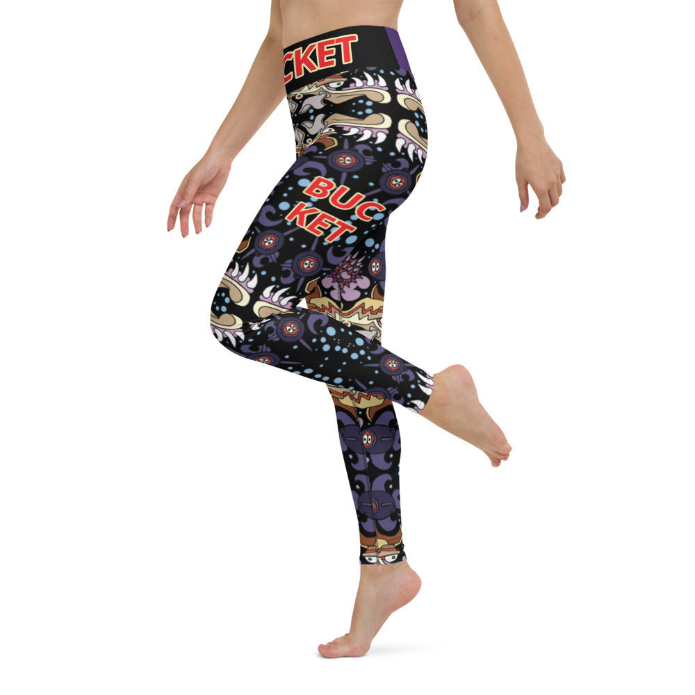 Rust Puffer Fever Leggings