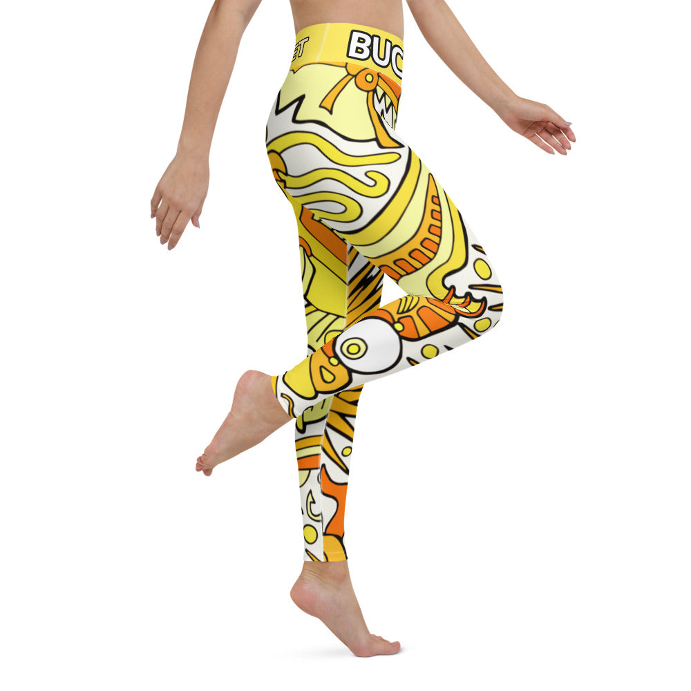 Gold Urchin Leggings