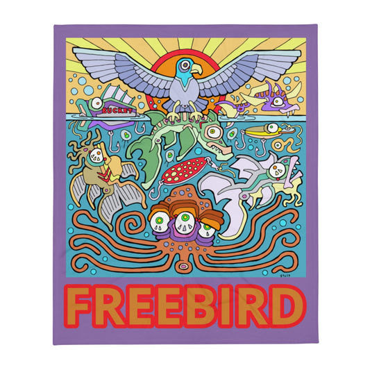 Freebird Throw Blanket